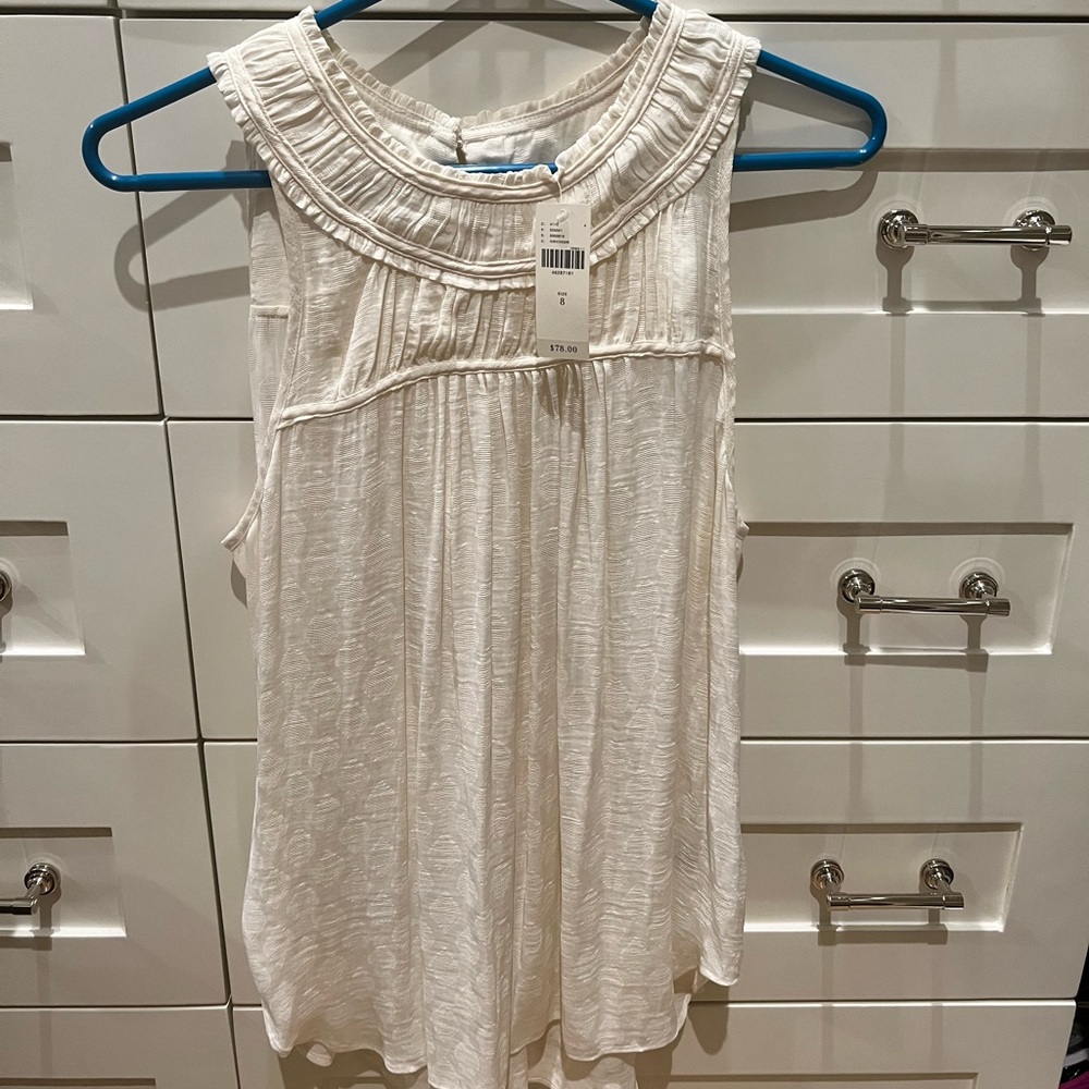 Maeve white blouse